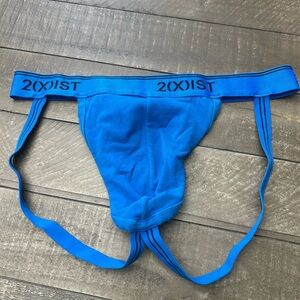2xist Men's Blue Jockstrap size Medium